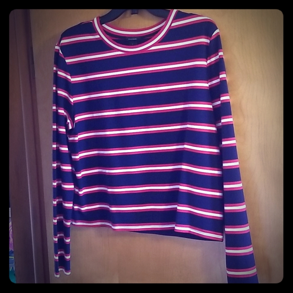 NWT Nordstrom Halogen stripped top